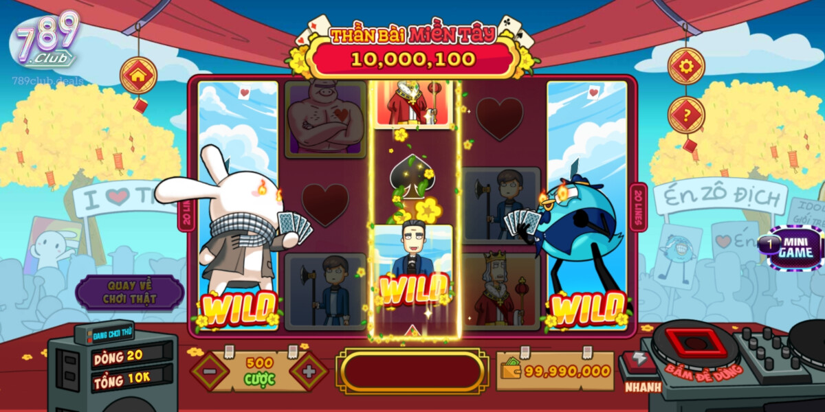 Tính năng Chơi Thử trong Thần Bài Miền Tây tại 789 Club